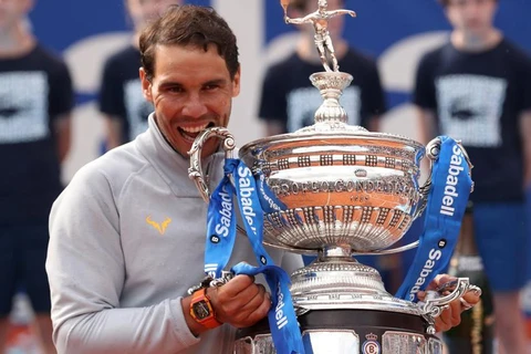 Nadal lần thứ 11 đăng quang Barcelona Open. (Nguồn: Getty Images)