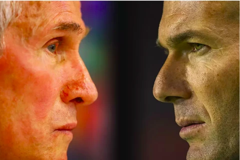 Zidane và Heynckes sẽ có lần cuối cùng chạm trán nhau. (Nguồn: Getty Images)