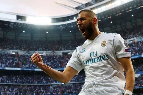 Benzema góp công lớn đưa Real Madrid vào chung kết Champions League. (Nguồn: Reuters)