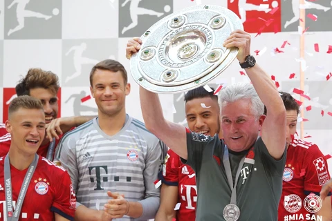 Chức vô địch Bundesliga thứ 8 của Jupp, 4 lần khi còn là cầu thủ và 4 lần trên ghế HLV đều cùng với Bayern (Nguồn: Fcb.de)