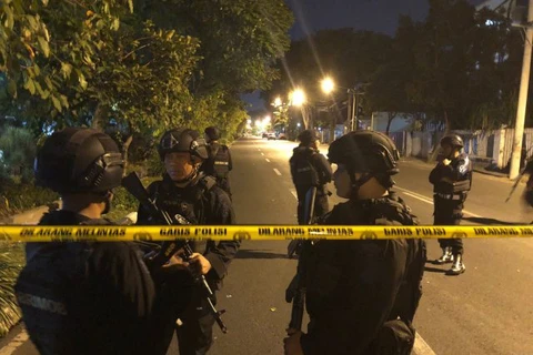 Cảnh sát Indonesia tăng cường an ninh. (Nguồn: aspistrategist)