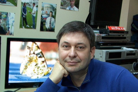 Ông Kirill Vyshinsky, trưởng chi nhánh RIA Novosti tại Kiev. (Nguồn: unian.info)