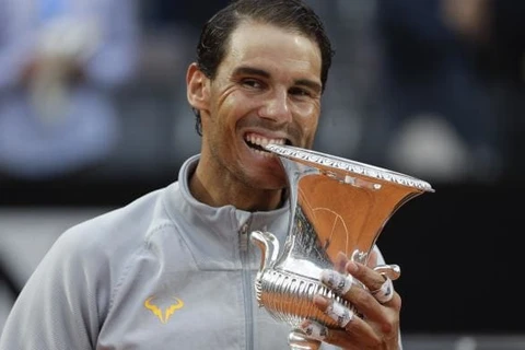 Nadal lần thứ 8 vô địch Rome Masters. (Nguồn: AP)