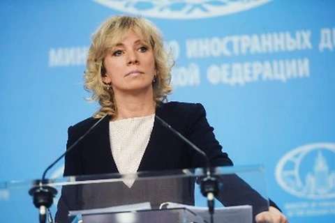 Người phát ngôn Bộ Ngoại giao Nga Maria Zakharova. (Nguồn: news.am)