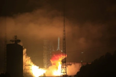 Vệ tinh viễn thông APSTAR-6C được phóng lên quỹ đạo hồi tháng 5. (Nguồn: spacetechasia.com)