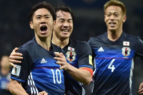 Honda, Kagawa và Okazaki, những niềm vọng lớn của Nhật Bản. (Nguồn: Getty Images)