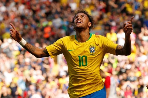 Neymar trở lại và ghi bàn cho Brazil. (Nguồn: Reuters)