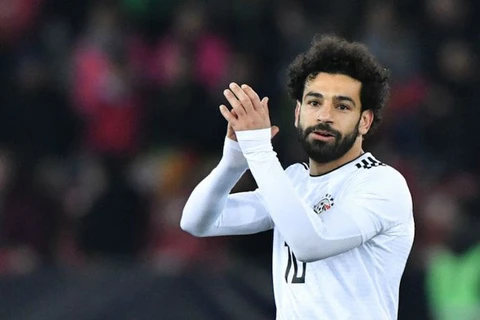 Nếu Salah không bình phục, Ai Cập chỉ có 1 tiền đạo tại World Cup 2018. (Nguồn: AFP)