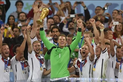 Đức dự World Cup 2018 với tư cách nhà vô địch. (Nguồn: AFP)