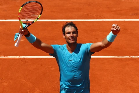 Rafael Nadal lần thứ 11 vào bán kết. (Nguồn: Getty Images)