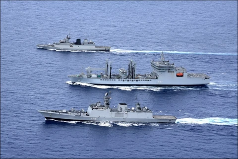 Tàu chiến của các nước tham gia tập trận. (Nguồn: naval-technology.com)