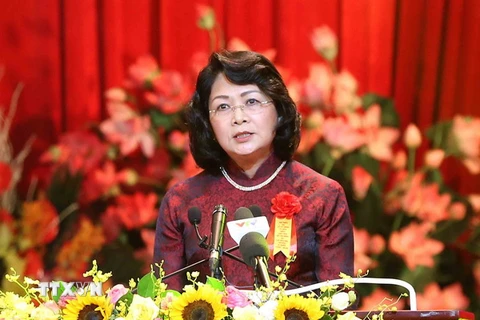 Phó Chủ tịch nước Đặng Thị Ngọc Thịnh. (Ảnh: Ảnh: Doãn Tấn/TTXVN)