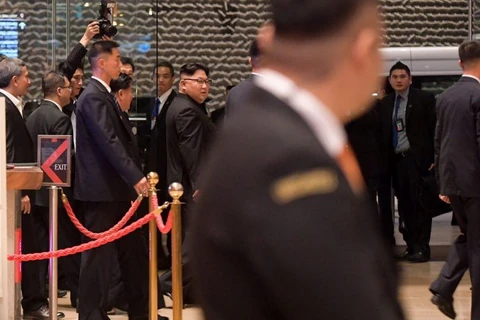 [Photo] Nhà lãnh đạo Triều Tiên Kim Jong-un khám phá Singapore