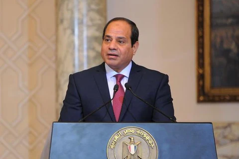 Tổng thống Ai Cập Abdel Fattah El-Sisi. (Nguồn: aa.com.tr)