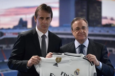 Julen Lopetegui ra mắt với tư cách HLV trưởng của Real Madrid. (Nguồn: El Universo)