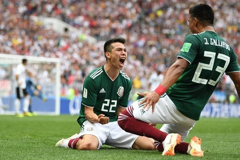 Lozano mang chiến thắng về cho Mexico. (Nguồn: Getty Images)
