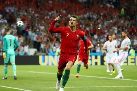 Ronaldo đã lập được hat-trick tại World Cup 2018. (Nguồn: Getty Images)