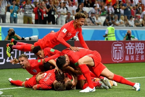 Tuyển Anh giành chiến thắng ở trận ra quân World Cup 2018. (Nguồn: Getty Images)