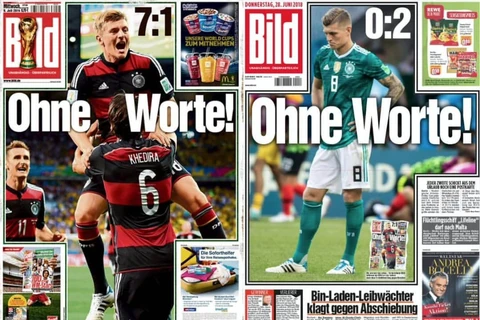 Truyền thông Đức thất vọng vì đội nhà.