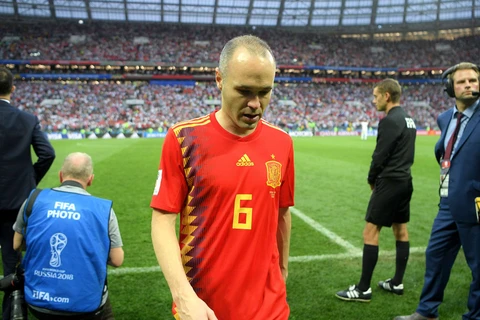 Iniesta giã từ tuyển Tây Ban Nha sau 12 năm cống hiến. (Nguồn: Getty Images)