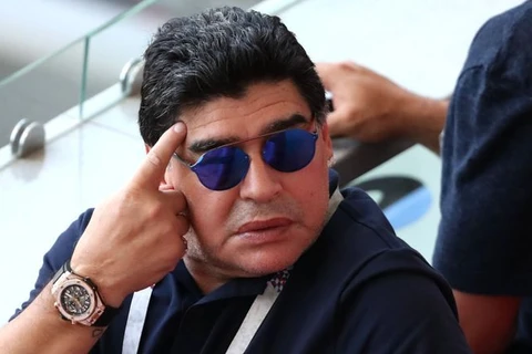 Huyền thoại Argentina Diego Maradona. (Nguồn: skysports)