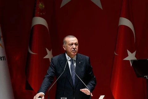 Tổng thống tái đắc cử Thổ Nhĩ Kỳ Tayyip Erdogan. (Nguồn: hurriyetdailynews)