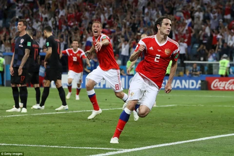Nga đã vượt ngoài mong đợi tại World Cup 2018. (Nguồn: Getty Images)