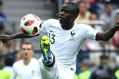 Kante mang đến sự khác biệt trong đội hình tuyển Pháp. (Nguồn: AFP/Getty Images)