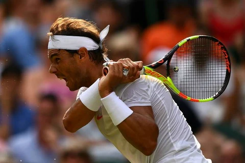 Nadal lần đầu vào tứ kết Wimbledon sau 7 năm. (Nguồn: Getty Images)