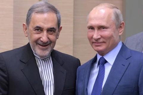 Tổng thống Nga Vladimir Putin tiếp ông Ali Akbar Velayati. (Nguồn: TASS)