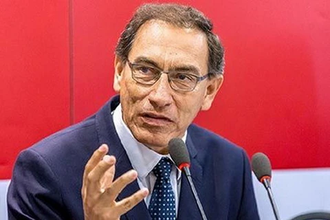Tổng thống Peru Martin Vizcarra. (Nguồn: mercopress.com)