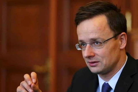 Ngoại trưởng Hungary Peter Szijjarto. (Nguồn: cyprus-mail.com)