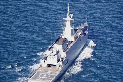 Tàu chiến do công ty đóng tàu Navantia đóng. (Nguồn: arabnews.com)