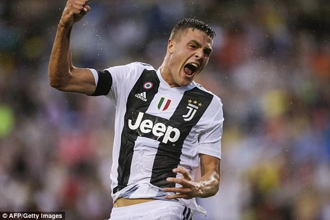 Andrea Favilli tỏa sáng trong trận thắng của Juventus. (Nguồn: AFP/Getty Images)