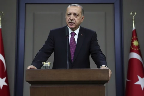Tổng thống Thổ Nhĩ Kỳ Tayyip Erdogan. (Nguồn: DPA)