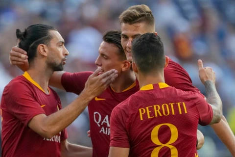 AS Roma thắng đậm Barcelona. (Nguồn: Getty Images)