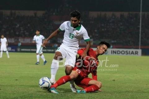 U16 Indonesia ngược dòng trước U16 Việt Nam. (Nguồn: Bolasport.com)