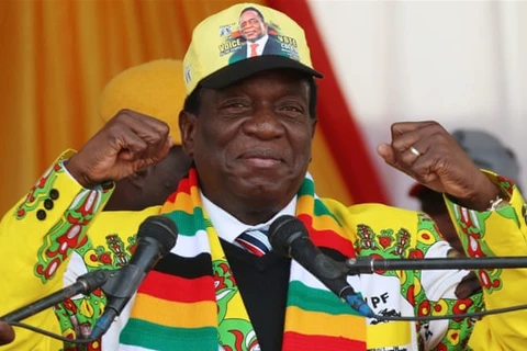 Tổng thống Zimbabwe Emmerson Mnangagwa. (Nguồn: Reuters)