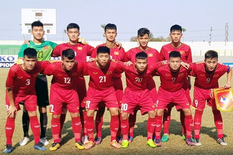 U16 Việt Nam buộc phải thắng U16 Myanmar. (Nguồn: VFF)