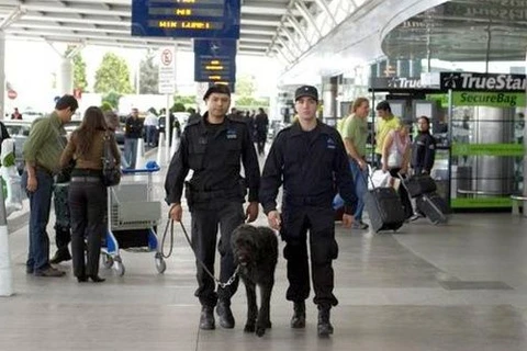 An ninh được tăng cường tại sân bay. (Nguồn: bigbangnews)