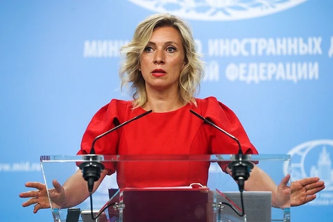 Người phát ngôn Bộ Ngoại giao Nga Maria Zakharova. (Nguồn: TASS)