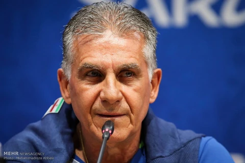 Huấn luyện viên Carlos Queiroz. (Nguồn: tehrantimes)