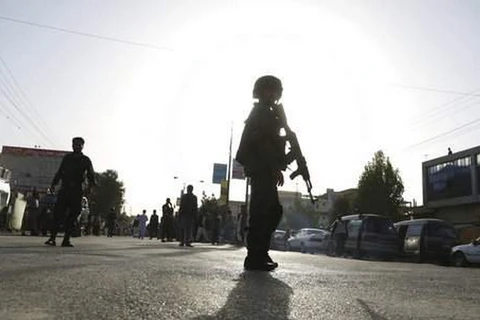 Lực lượng an ninh Afghanistan tại Kabul. (Nguồn: AP)