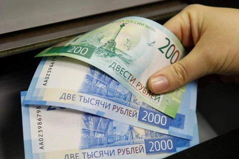 Đồng ruble của Nga. (Nguồn: Reuters)