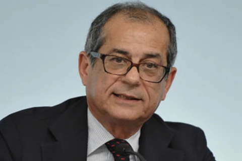 Bộ trưởng Kinh tế và Tài chính Italy Giovanni Tria. (Nguồn: agi.it)