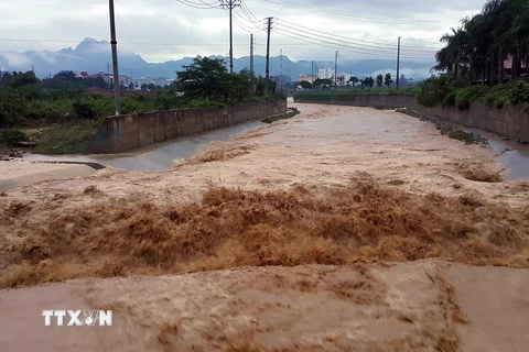 Hình ảnh mưa lớn gây ngập lụt và thiệt hại ở các tỉnh Tây Bắc