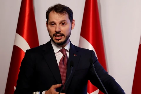 Bộ trưởng Tài chính Thổ Nhĩ Kỳ Berat Albayrak. (Nguồn: Reuters)