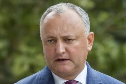 Tổng thống Moldova Igor Dodon. (Nguồn: EPA)