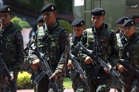 Lực lượng an ninh Thái Lan. (Nguồn: Sputnik)