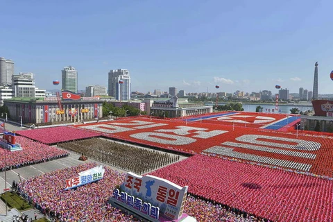 Lễ kỷ niệm 70 năm ngày Quốc khánh Triều Tiên. (Nguồn: Getty Images)